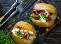 Пазл Фаршированный картофель 