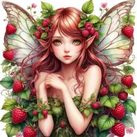 Пазл Фея малины 