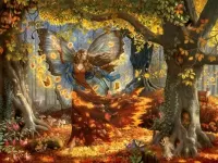 Пазл Фея осени
