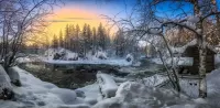 Пазл Финская зима