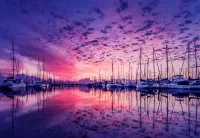 Пазл Фиолетовый вечер