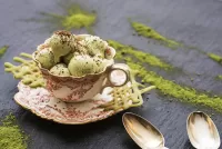 Пазл Фисташковое мороженое