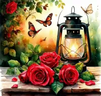 Пазл Фонарь