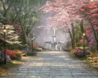 Пазл Фонтан