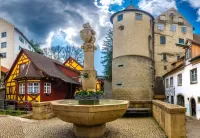 Пазл Фонтан