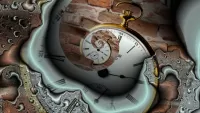 Пазл Фрактал часы