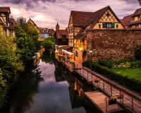 Пазл Город Кольмар 