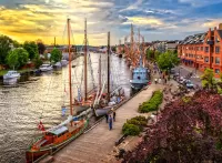 Пазл Фредрикстад Норвегия