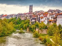 Пазл Фрибург Швейцария