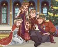 Пазл Frozen Christmas