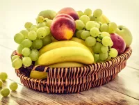 Пазл Фрукты и виноград