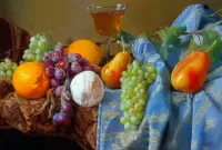 Пазл Фрукты и виноград