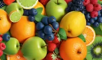 Пазл Фрукты и ягоды 