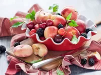 Пазл Фрукты в чаше