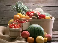 Пазл Фрукты Ягоды