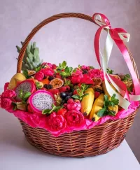 Пазл Фруктовая корзина