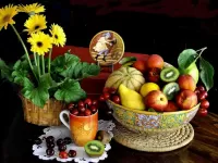 Пазл Фруктовый микс