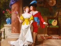 Пазл Галантный кавалер