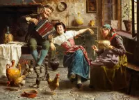 Пазл Гармонь звучит