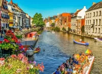 Пазл Гент Бельгия