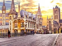 Пазл Гент Бельгия