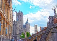 Пазл Гентский собор