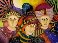 Пазл Геометрическая абстракция