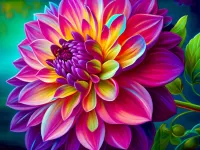 Пазл Георгин