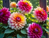 Пазл Георгины 