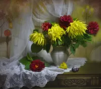 Пазл Георгины