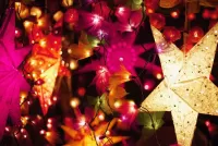 Пазл Гирлянда звёзды