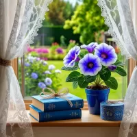 Пазл Глоксиния