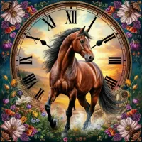 Пазл Год лошади