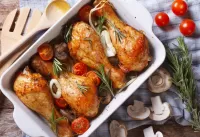 Пазл Голени с шампиньонами 