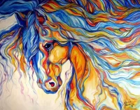 Пазл Голова лошади