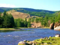 Пазл Голубая речка