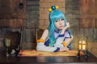 Пазл Голубой парик