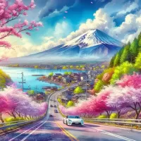 Пазл Гора Фудзи