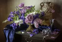 Пазл Гордая ваза 
