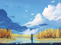 Пазл Горы-облака
