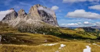 Пазл Горы и облака