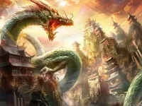 Пазл Горный дракон