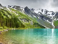 Пазл Горный пейзаж 