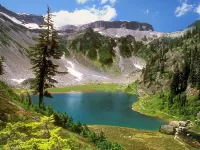 Пазл Горное озеро 