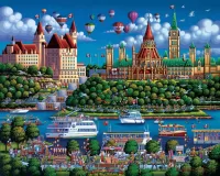 Пазл Город