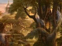 Пазл Город драконов