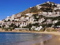 Пазл Город на горе