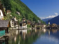 Пазл Город на реке 01