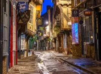 Пазл Город после дождя