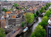 Пазл Город с высоты